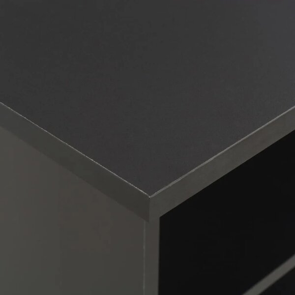 Barski stol crni 60 x 60 x 110 cm - Crna 1 Crna