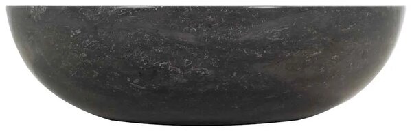 Lavabo - Umivaonik 40 x 12 cm mramorni crni - Crna Crna