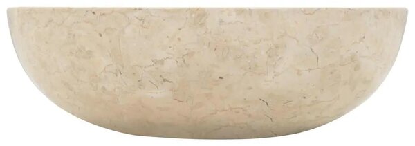 Lavabo - Umivaonik 40 x 12 cm mramorni krem - Krema Krema