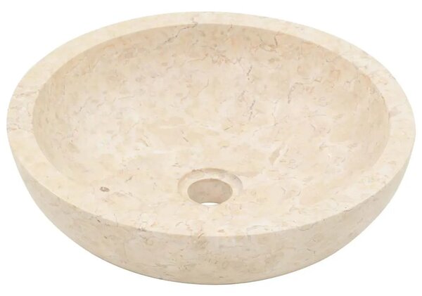 Lavabo - Umivaonik 40 x 12 cm mramorni krem - Krema Krema