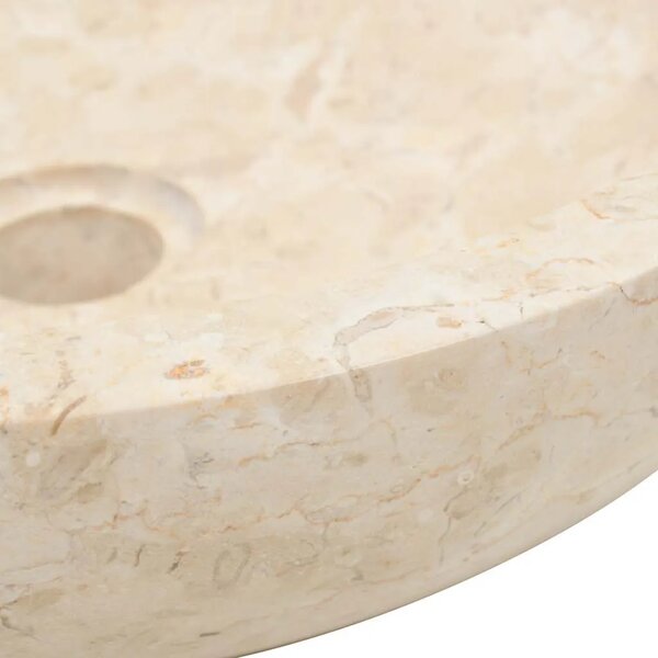 Lavabo - Umivaonik 40 x 12 cm mramorni krem - Krema Krema