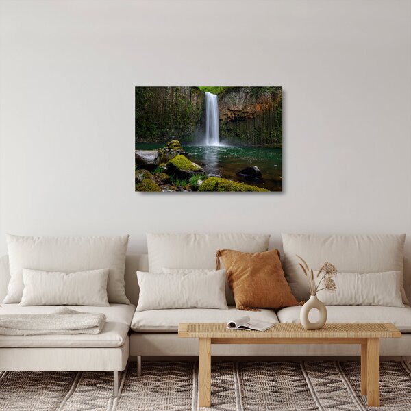 Staklena slika slapova (70x50 cm)
