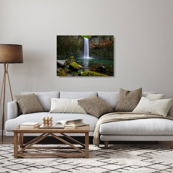 Staklena slika slapova (70x50 cm)