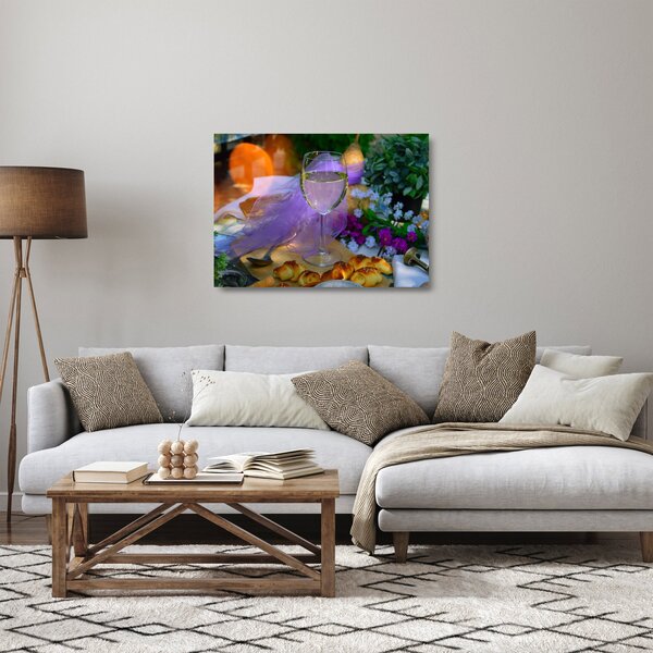 Staklena slika piknika (70x50 cm)