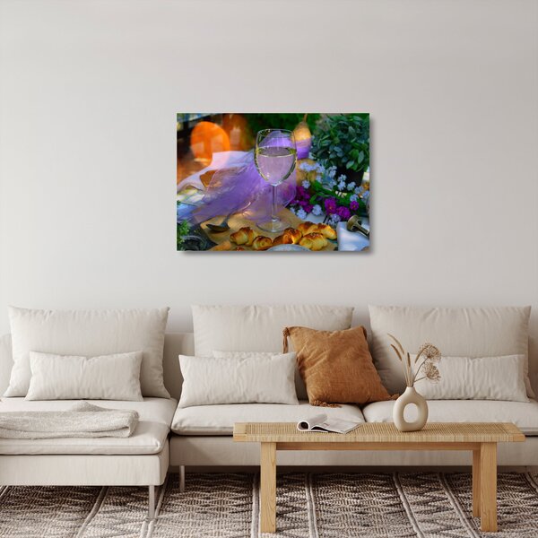 Staklena slika piknika (70x50 cm)
