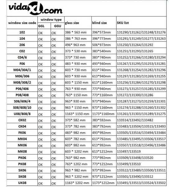 Rolete za zamračivanje sive M04/304 GGL i GGU - Siva m04/304 Siva m04/304