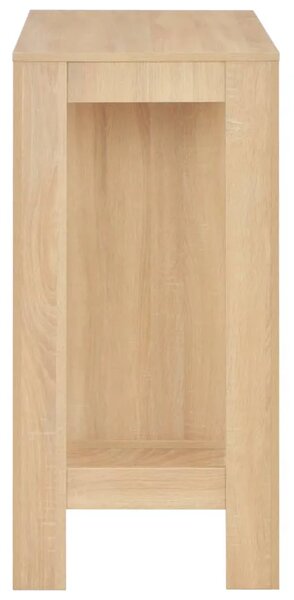 Barski stol s policom boja hrasta 110 x 50 x 103 cm - Boja hrasta 1 Boja hrasta