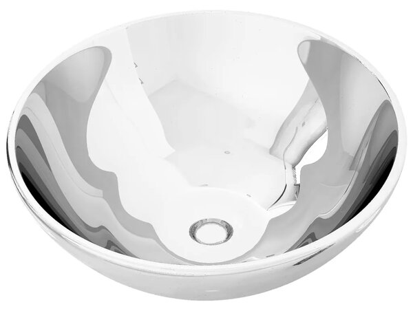 Lavabo - Umivaonik 32 5 x 14 cm keramički srebrni - Srebrno 32.5 x 14 cm Srebrno 32.5 x 14 cm