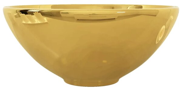 Lavabo - Umivaonik 32 5 x 14 cm keramički zlatni - Zlatno 32.5 x 14 cm Zlatno 32.5 x 14 cm