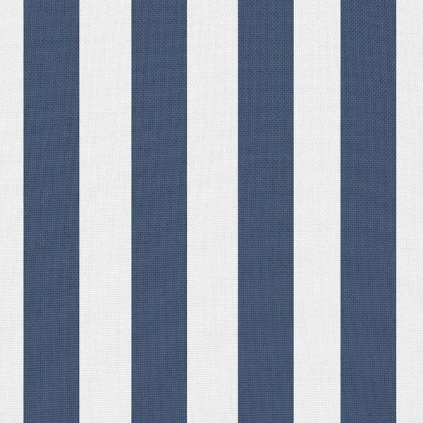 Vrtni jastuci s prugastim uzorkom 2 kom 60 x 40 cm mornarsko plavi - modra prugasta 60 x 40 cm 2 Modra prugasta