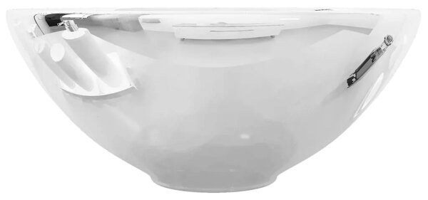 Lavabo - Umivaonik 32 5 x 14 cm keramički srebrni - Srebrno 32.5 x 14 cm Srebrno 32.5 x 14 cm