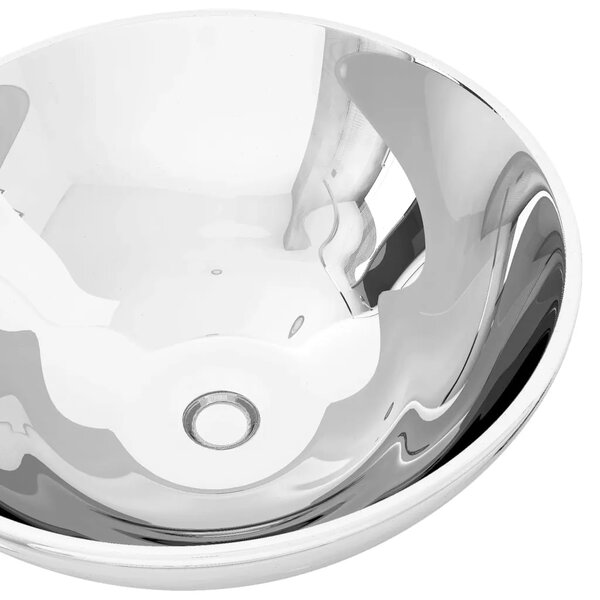 Lavabo - Umivaonik 32 5 x 14 cm keramički srebrni - Srebrno 32.5 x 14 cm Srebrno 32.5 x 14 cm