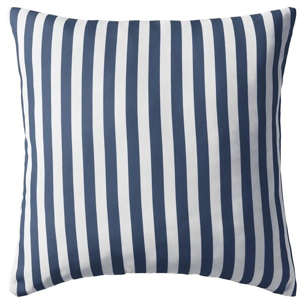 Vrtni jastuci s prugastim uzorkom 4 kom 45 x 45 cm mornarsko plavi - modra prugasta 45 x 45 cm 4 Modra prugasta