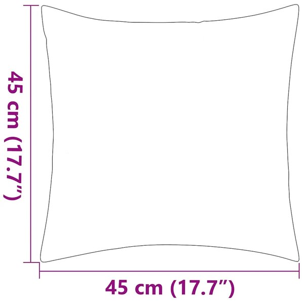Vrtni jastuci s prugastim uzorkom 4 kom 45 x 45 cm mornarsko plavi - modra prugasta 45 x 45 cm 4 Modra prugasta