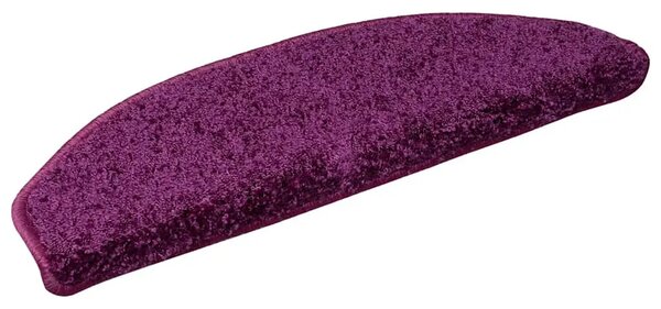 Prostirke za stepenice 15 kom 65x21x4 cm ljubičaste poluokrugle velike - Ljubičasta 65 x 21 x 4 cm 15 Ljubičasta