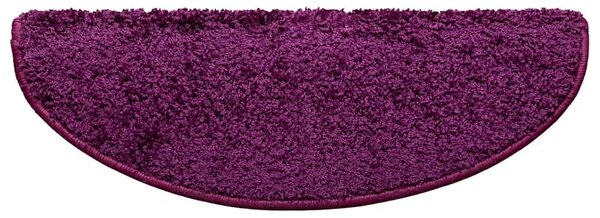 Prostirke za stepenice 15 kom 65x21x4 cm ljubičaste poluokrugle velike - Ljubičasta 65 x 21 x 4 cm 15 Ljubičasta