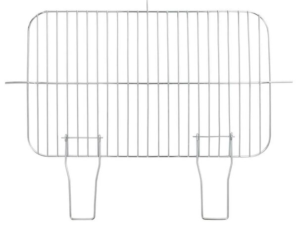Stalak za roštilj na ugljen s kotačima - white shelf 1 white shelf