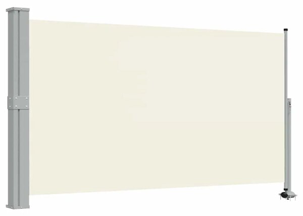Uvlačiva bočna tenda za terasu 140 x 300 cm krem - Krema 140 x 300 cm 1 Krema