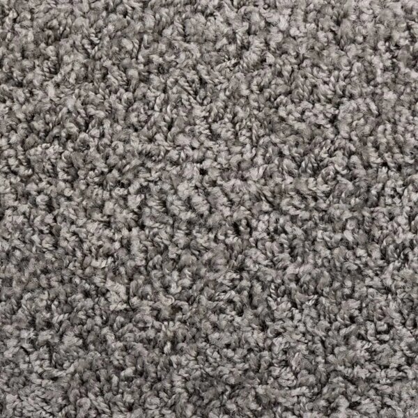 Prostirke za stepenice 15 kom 65x21x4 cm sive poluokrugle velike - Siva 65 x 21 x 4 cm 15 Siva