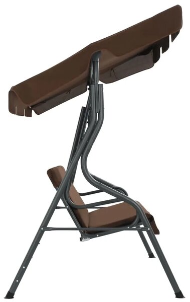 Vrtna ljuljačka boje kave 170 x 110 x 153 cm - Boja kafe 170 x 110 x 153 cm 1 Boja kafe