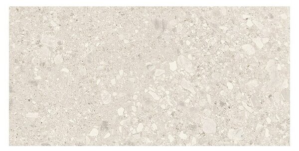 Cersanit Porculanska pločica Terazzo (119,8 x 59,8 cm, Bijela, Mat)