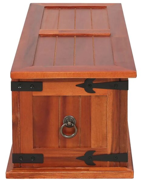 Škrinja za pohranu 60 x 25 x 22 cm masivno bagremovo drvo - 60 x 25 x 22 cm 1 60 x 25 x 22 cm
