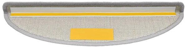 Otirači za stepenice 15 kom svijetlosivi 56 x 17 x 3 cm - Svjetlosiva 56 x 17 x 3 cm 15 Svjetlosiva