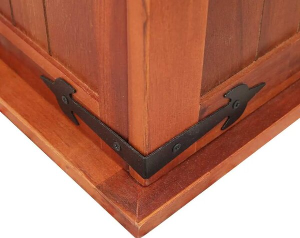 Škrinja za pohranu 60 x 25 x 22 cm masivno bagremovo drvo - 60 x 25 x 22 cm 1 60 x 25 x 22 cm