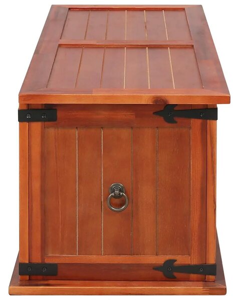 Škrinja za pohranu 90 x 45 x 40 cm od masivnog bagremovog drva - 90 x 45 x 40 cm 1 90 x 45 x 40 cm
