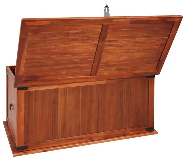 Škrinja za pohranu 79 x 34 x 32 cm masivno bagremovo drvo - 79 x 34 x 32 cm 1 79 x 34 x 32 cm