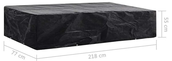 Navlaka za vrtnu ležaljku s 8 ušica 218 x 77 x 55 cm - 218 x 77 x 55 cm 1 218 x 77 x 55 cm 1