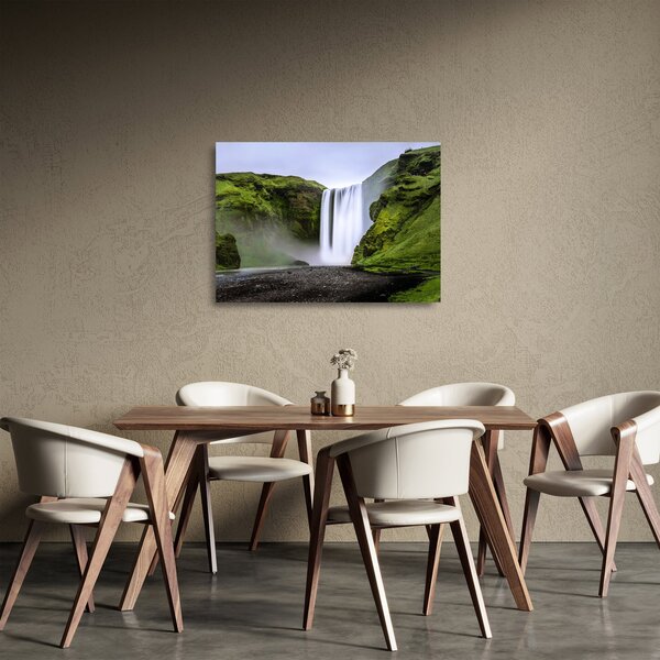 Staklena slika slapova (70x50 cm)
