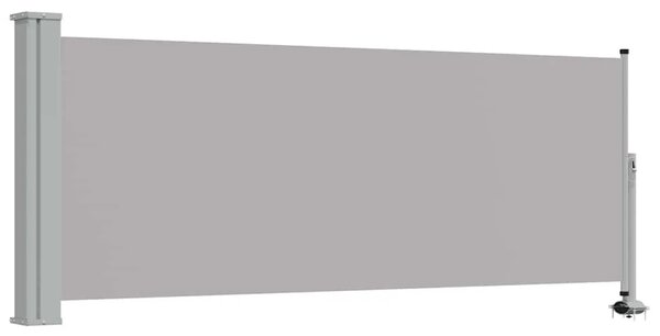 Uvlačiva bočna tenda za terasu 100 x 300 cm siva - Siva 100 x 300 cm 1 Siva