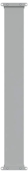 Uvlačiva bočna tenda za terasu 100 x 300 cm siva - Siva 100 x 300 cm 1 Siva