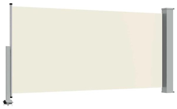 Uvlačiva bočna tenda za terasu 120 x 300 cm krem - Krema 120 x 300 cm 1 Krema