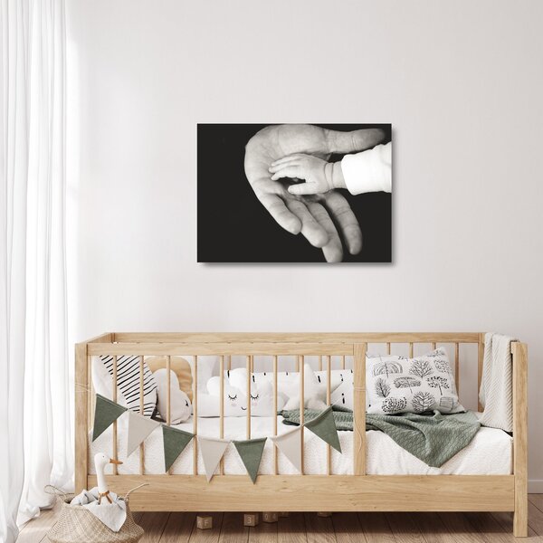 Staklena slika ruku (70x50 cm)