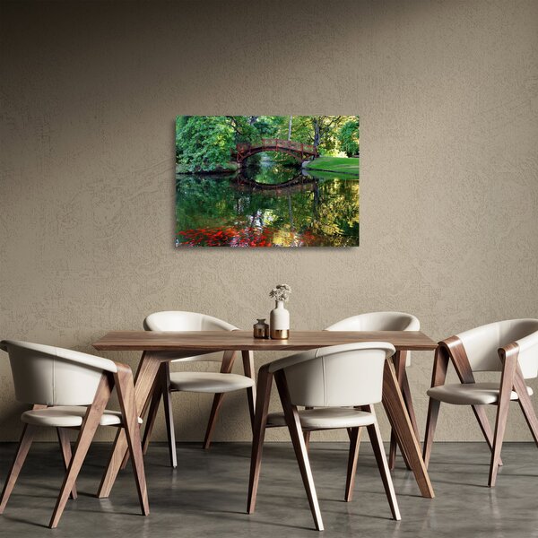 Staklena slika rijeke (70x50 cm)