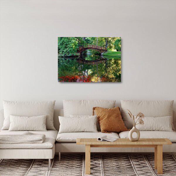 Staklena slika rijeke (70x50 cm)