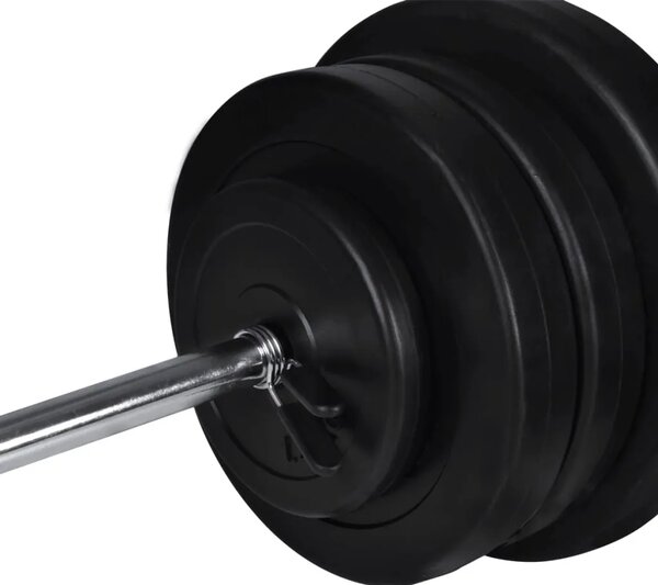 Klupa za dizanje utega sa stalkom i setom utega 60 5 kg - 60.5 kg 60.5 kg