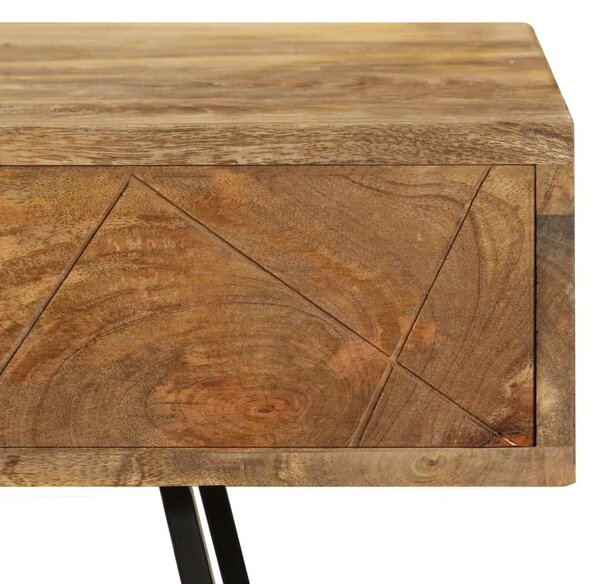 Pisaći stol s ladicama od masivnog drva manga 110 x 50 x 76 cm