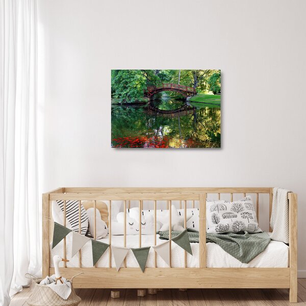 Staklena slika rijeke (70x50 cm)