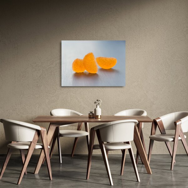 Staklena slika mandarina (70x50 cm)