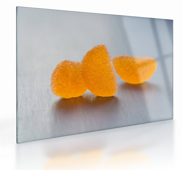 Staklena slika mandarina (70x50 cm)