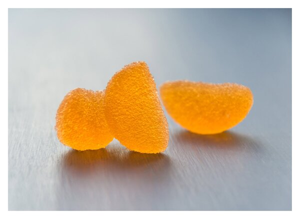 Staklena slika mandarina (70x50 cm)