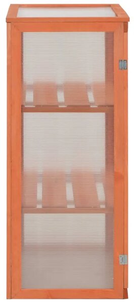 Staklenik od drva 75 x 47 x 109 cm