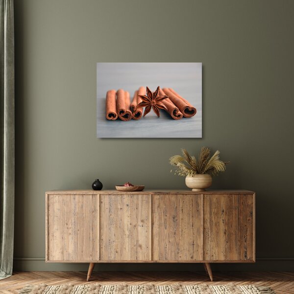 Staklena slika cimeta (70x50 cm)