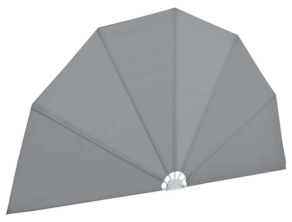 Sklopiva bočna tenda siva 160 cm - Siva 160 cm 1 Siva