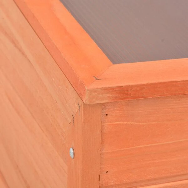 Staklenik od drva 100 x 50 x 34 cm - 100 x 50 x 34 cm 1 100 x 50 x 34 cm