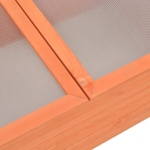 Staklenik od drva 100 x 50 x 34 cm - 100 x 50 x 34 cm 1 100 x 50 x 34 cm