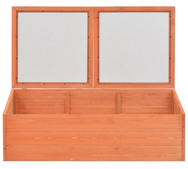 Staklenik od drva 100 x 50 x 34 cm - 100 x 50 x 34 cm 1 100 x 50 x 34 cm